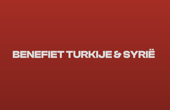 Benefiet Turkije & Syrië