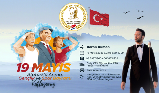 19 Mayıs Atatürkü Anma, Gençlik ve Spor Bayramı
