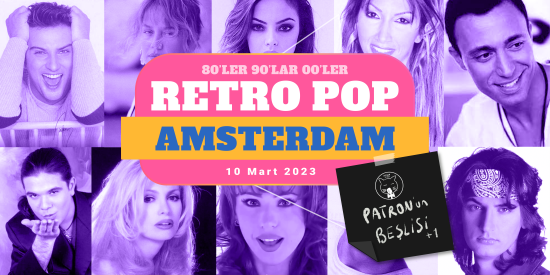 90lar Retro Pop Gecesi